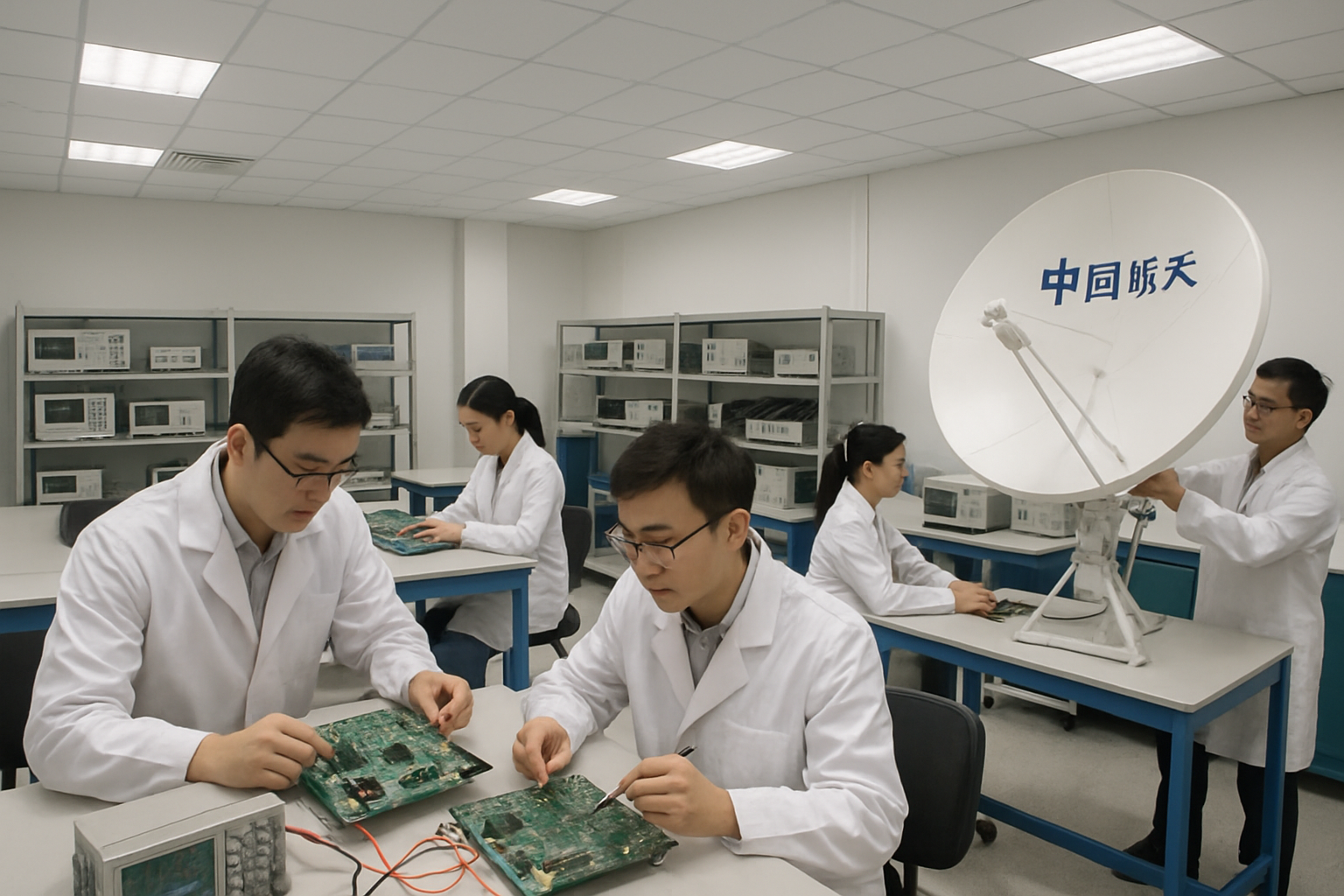 卫莱通信研发实验室